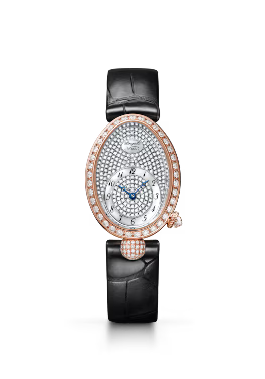 Breguet Reine de Naples 8928 Rhodium plated & White