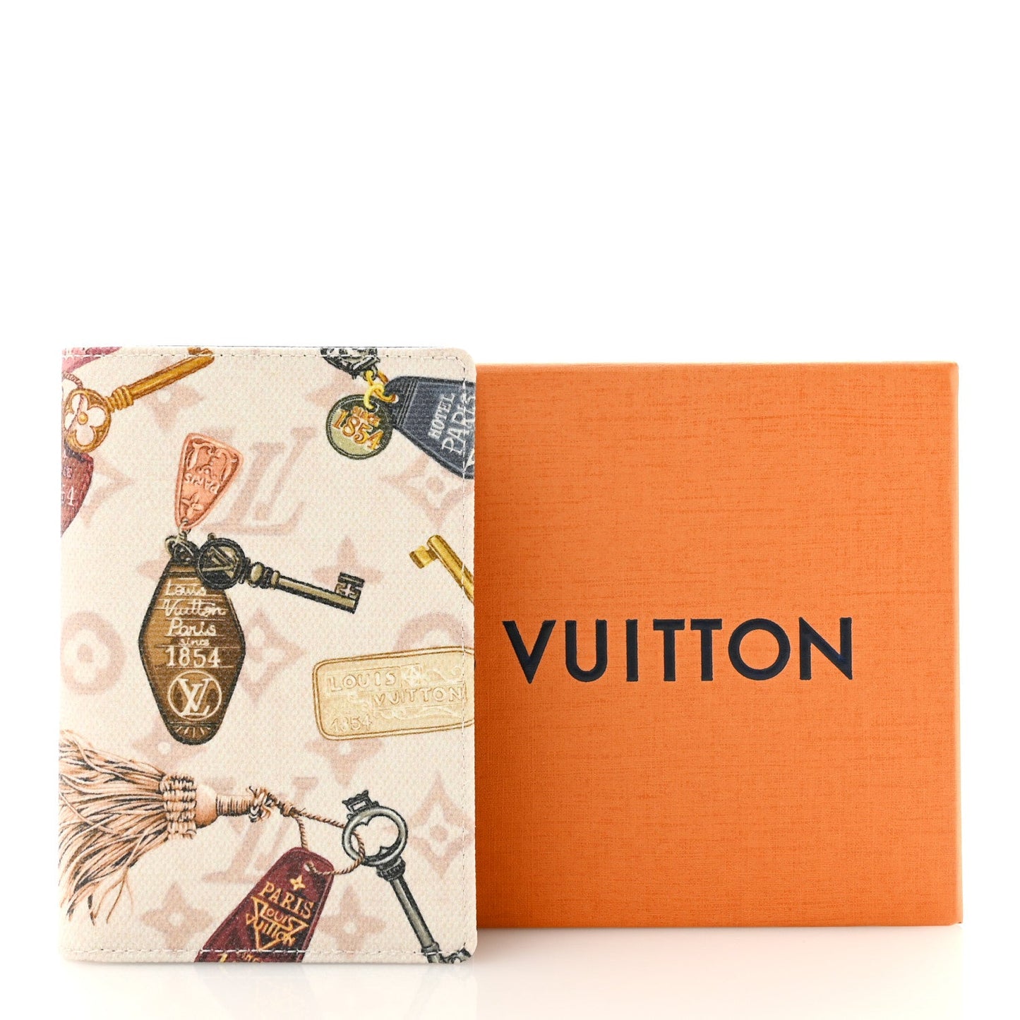 Monogram Flight Mode Keys Passport Cover Dune