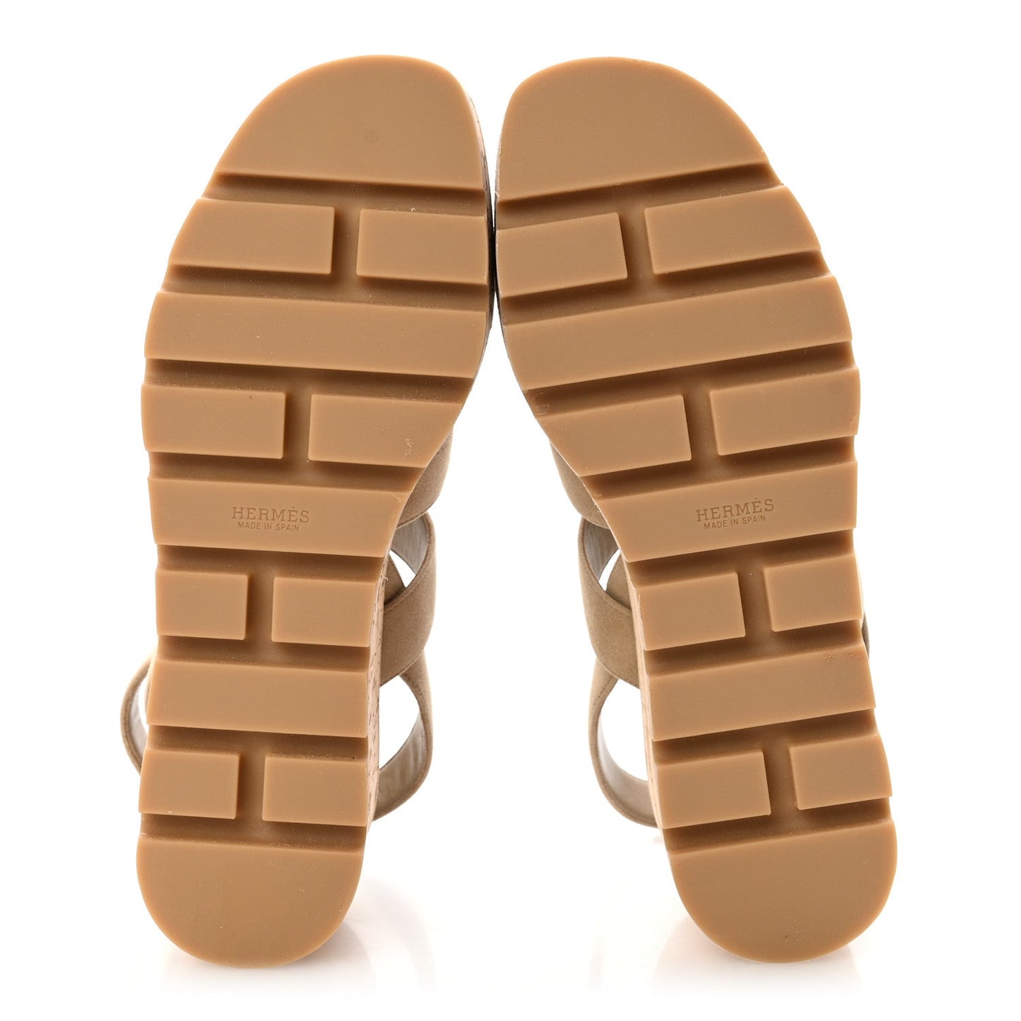 Suede Goatskin Cork Havana 30 Sandals 40 Beige Argile