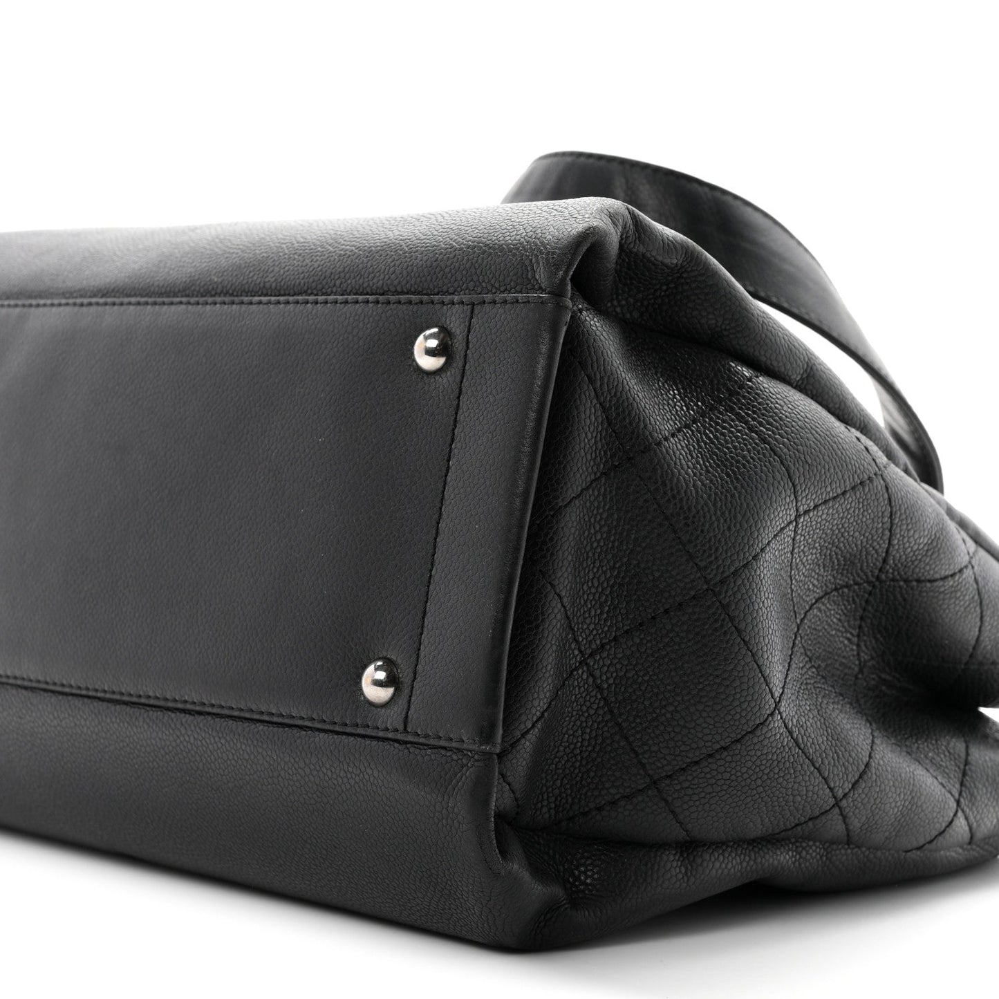 Caviar Executive Cerf Shopper Tote Black