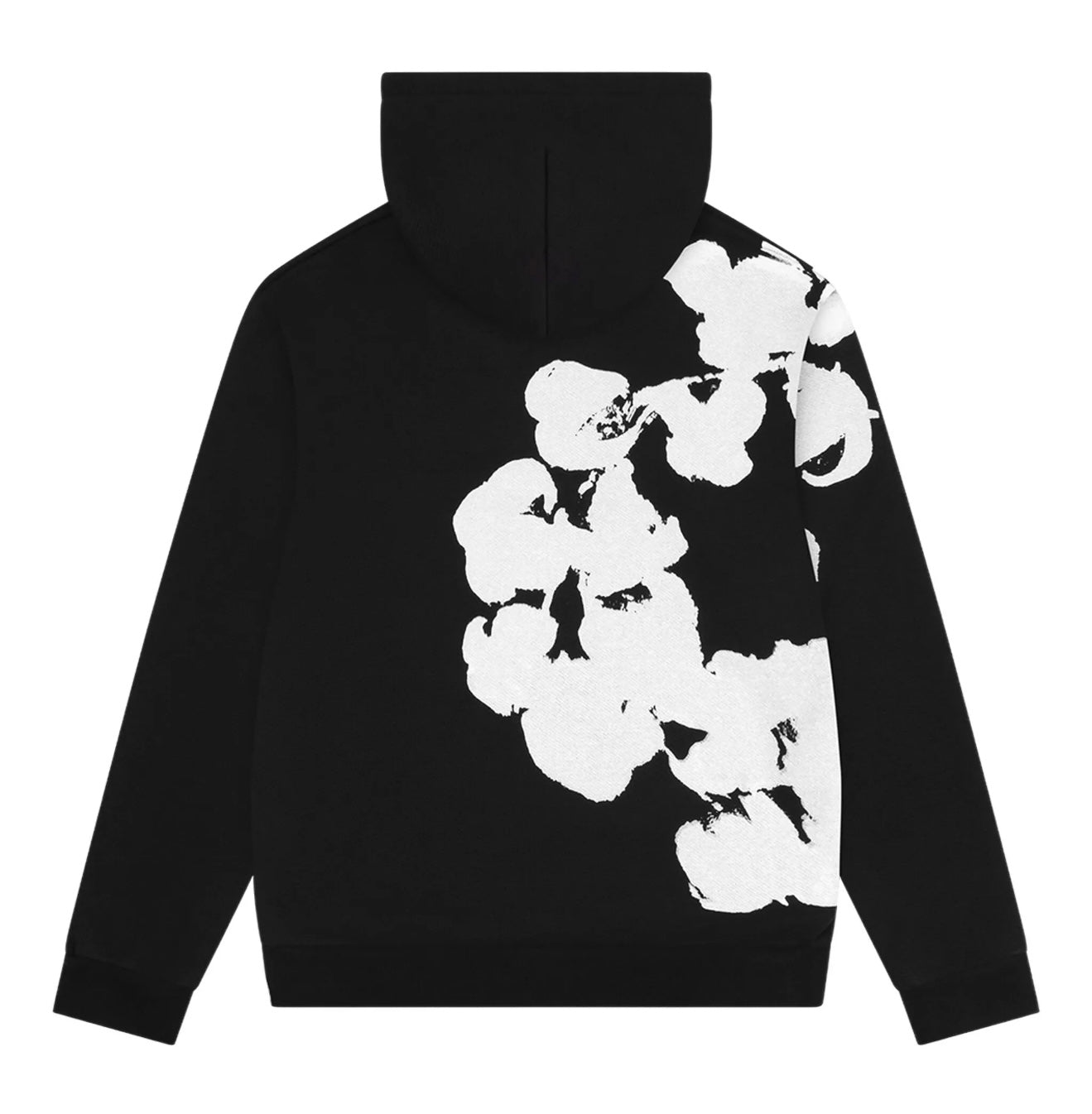 FELPA CON STRAPPI IN DENIM