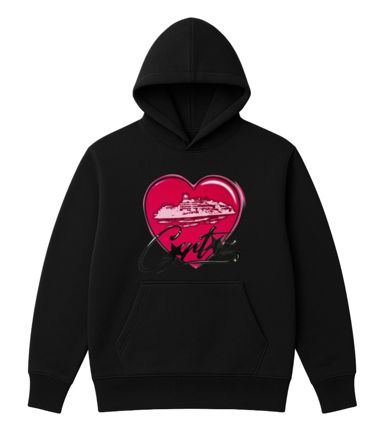 Sudadera corteįz