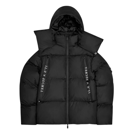 Decoded Puffer Black Jacket