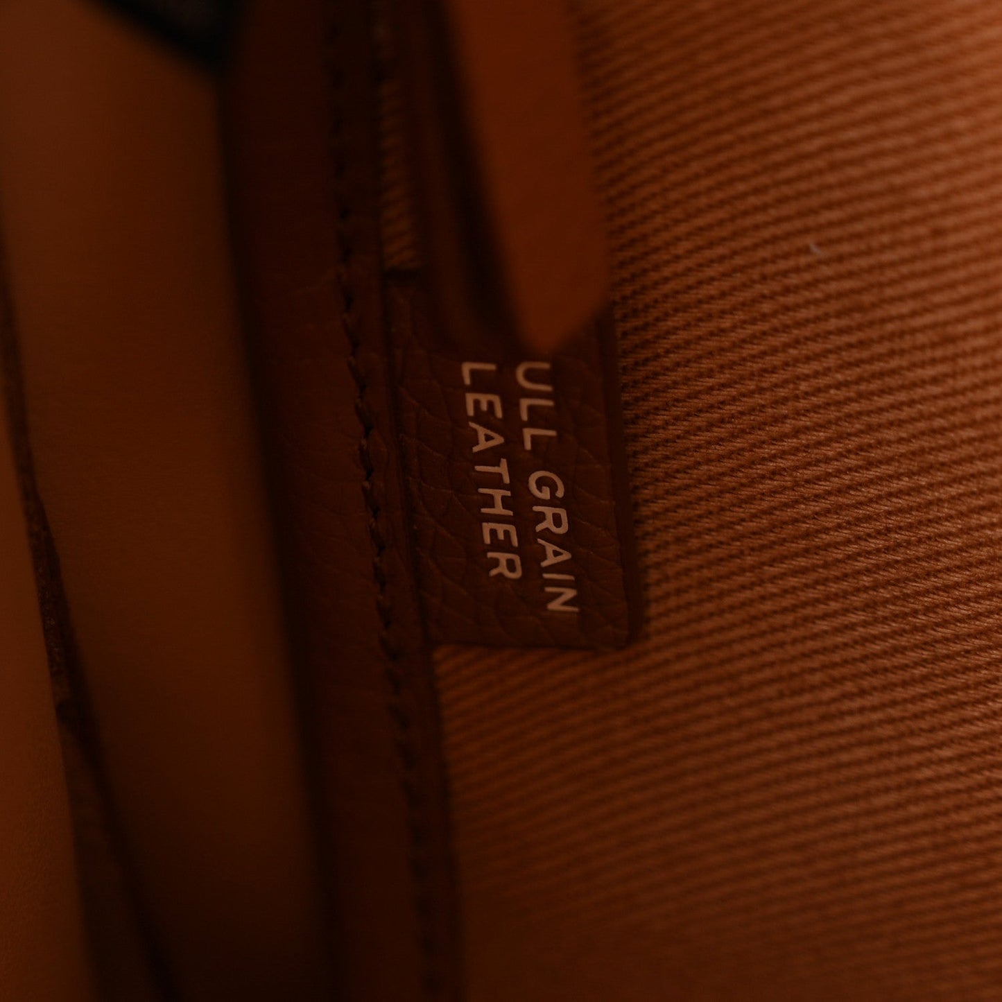 Grained Calfskin Medium The Tote Bag Argan Oil