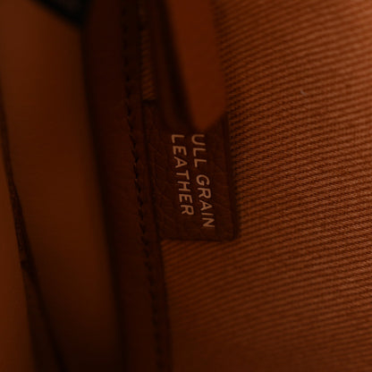 Grained Calfskin Medium The Tote Bag Argan Oil