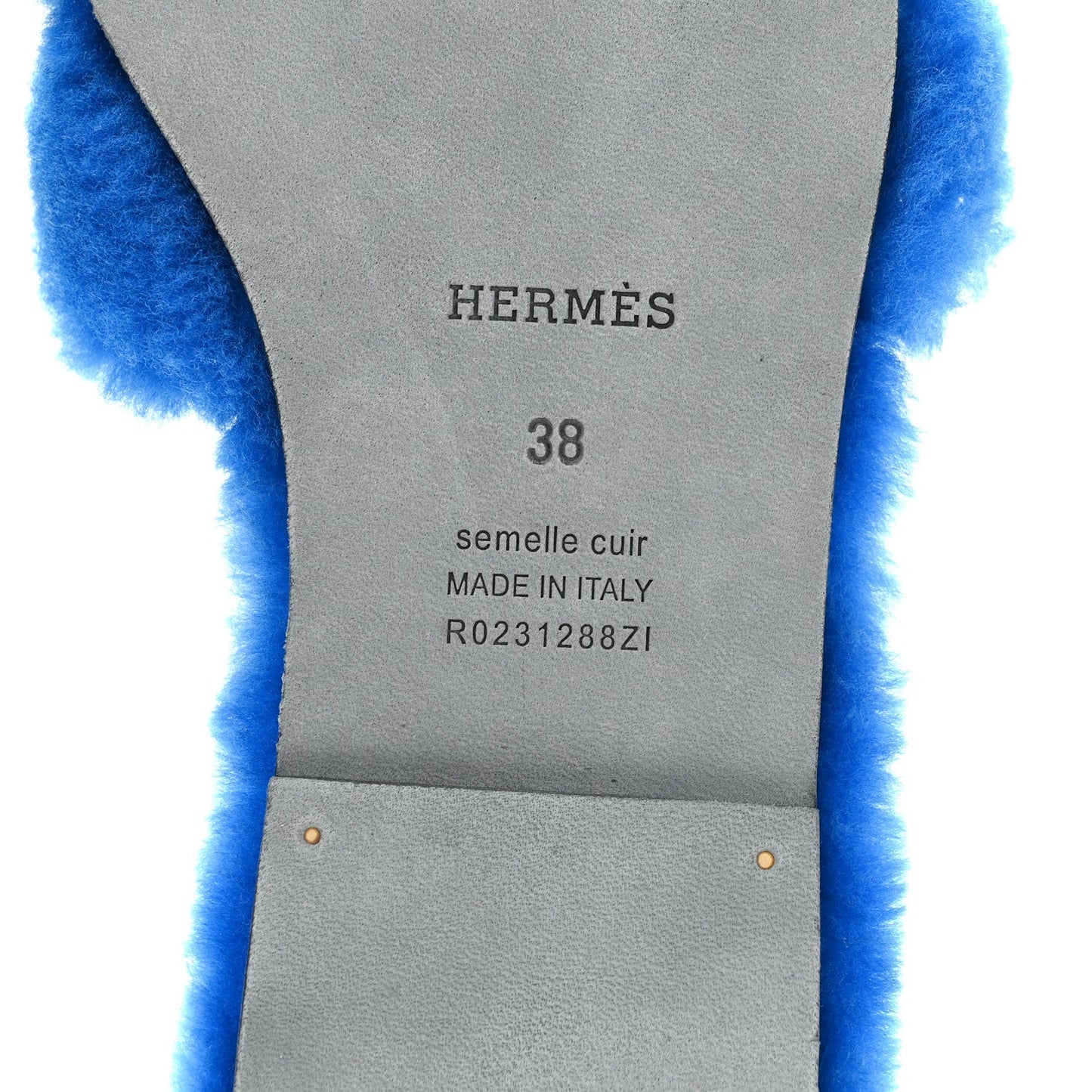Woolskin Oran Sandals 38 Blue