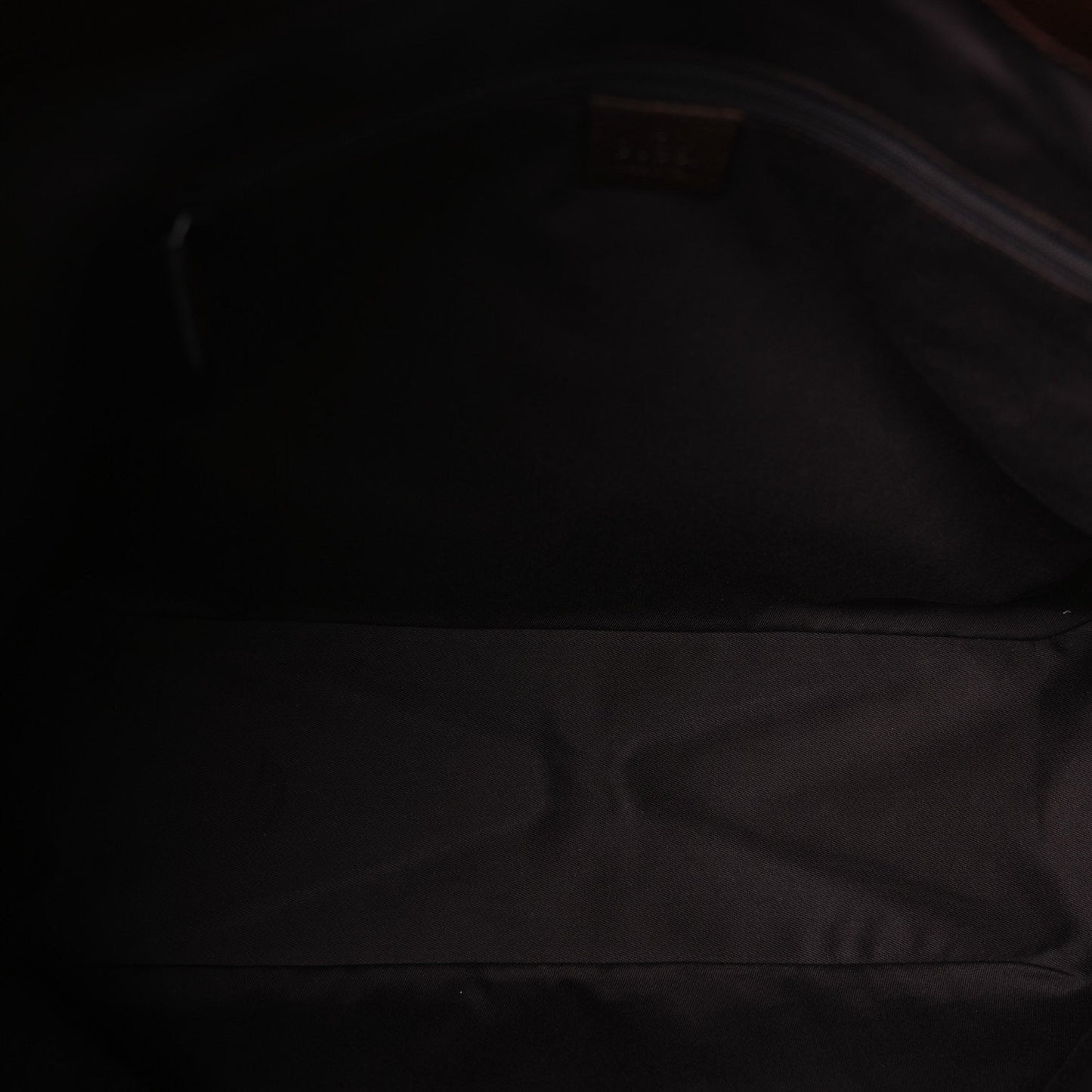 Monogram Medium Tote  Dark Brown