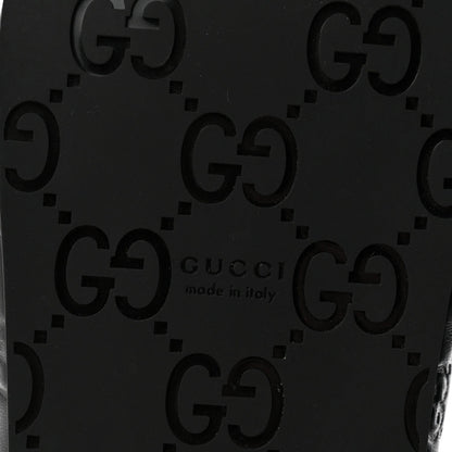 Guccissima GG Embossed Womens Sandals 36 Black