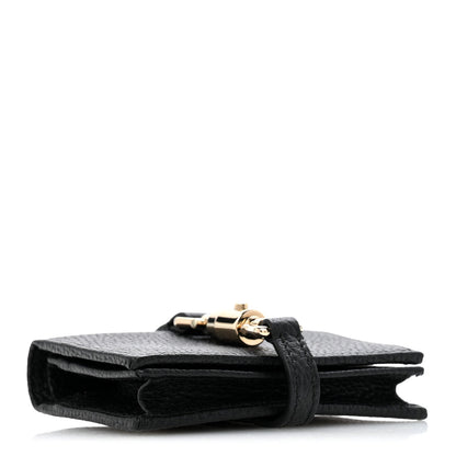 Calfskin Jackie 1961 Card Case Black