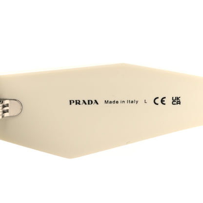 Acetate Symbole Sunglasses SPR 17W White