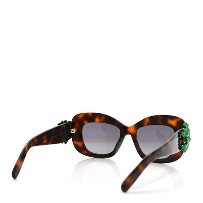 Clover S3I Square Sunglasses Tortoise