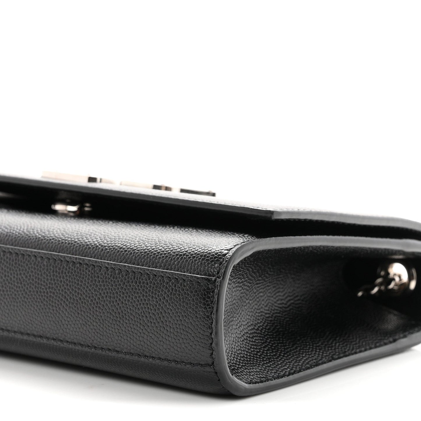 Grain De Poudre Small Classic Monogram Kate Satchel Black