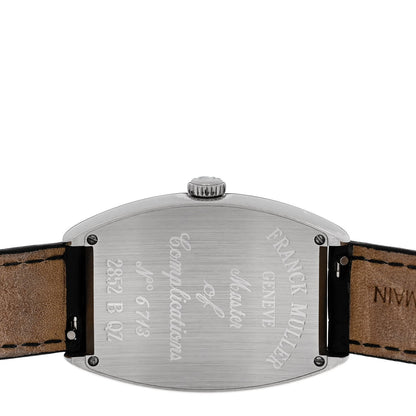 Stainless Steel Alligator Diamond Bezel Mother of Pearl 31mm Cintree Curvex Quartz Watch 2852BQZ