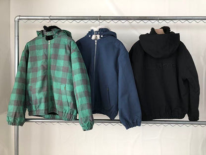 GREEN BLACK BLUE S🔥P🔥E🔥E JACKET FLEECE