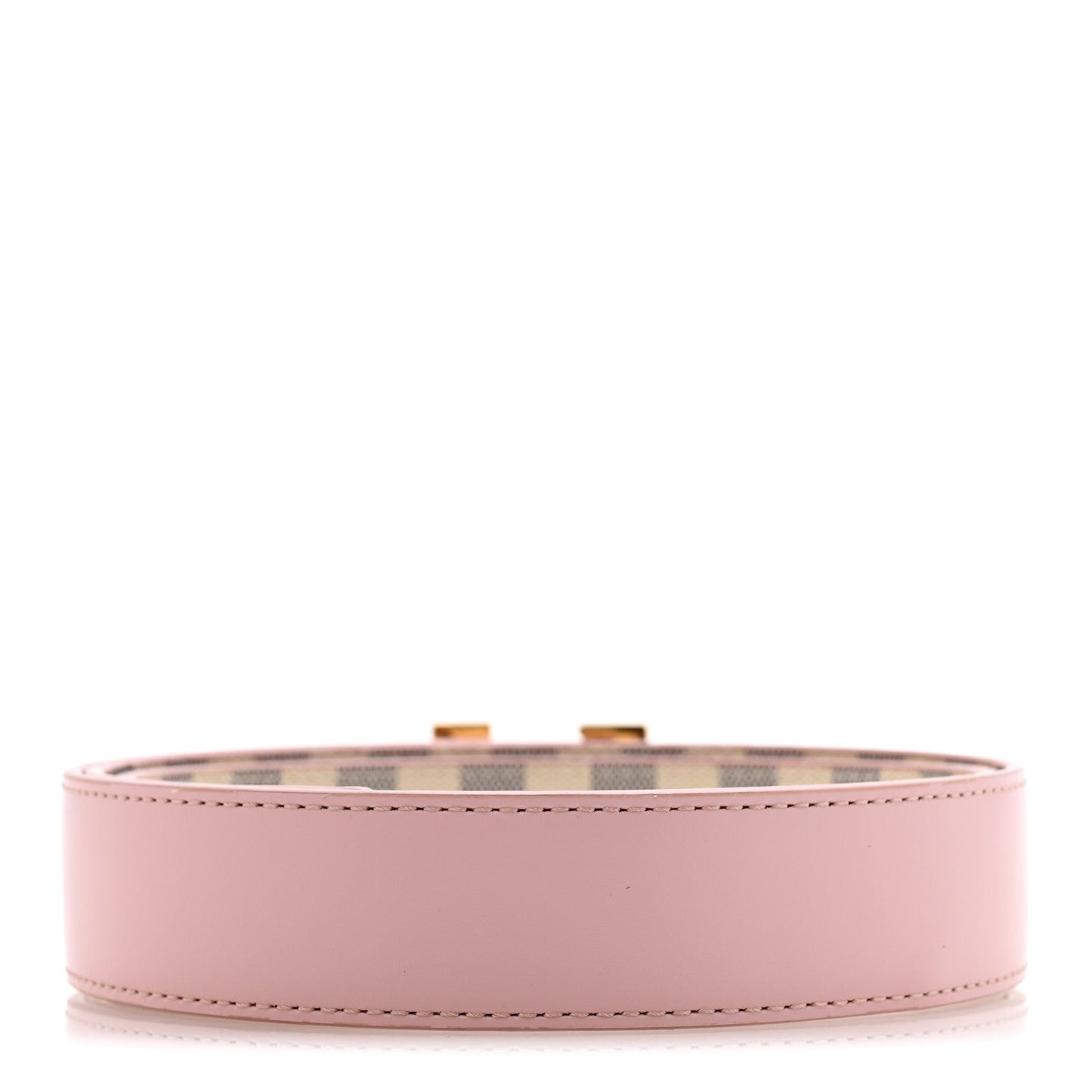 Damier Azur 30mm LV Initiales Reversible Belt 85 34 Pink