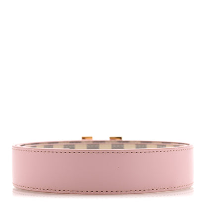 Damier Azur 30mm LV Initiales Reversible Belt 85 34 Pink