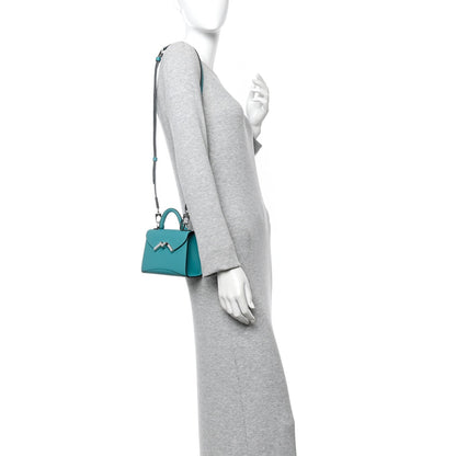 Carat Calfskin Gabrielle Nano Lagoon