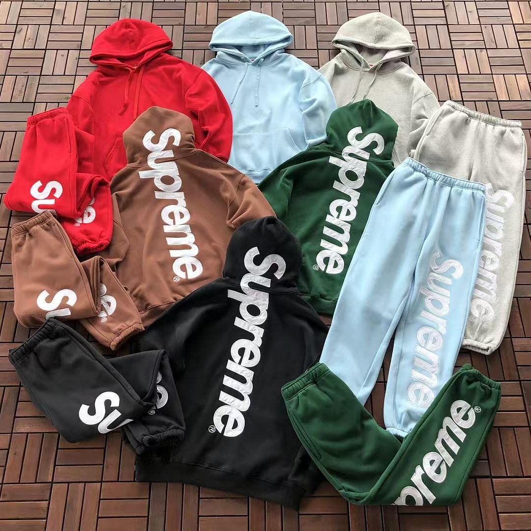 TOP￥~125 PANTS￥~119 S🔥P🔥E🔥E HOODIE TROUSERS FLEECE