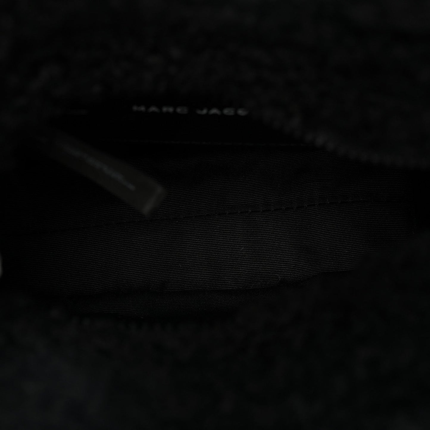 Polyester Cotton Mini The Teddy Traveler Tote Bag Black