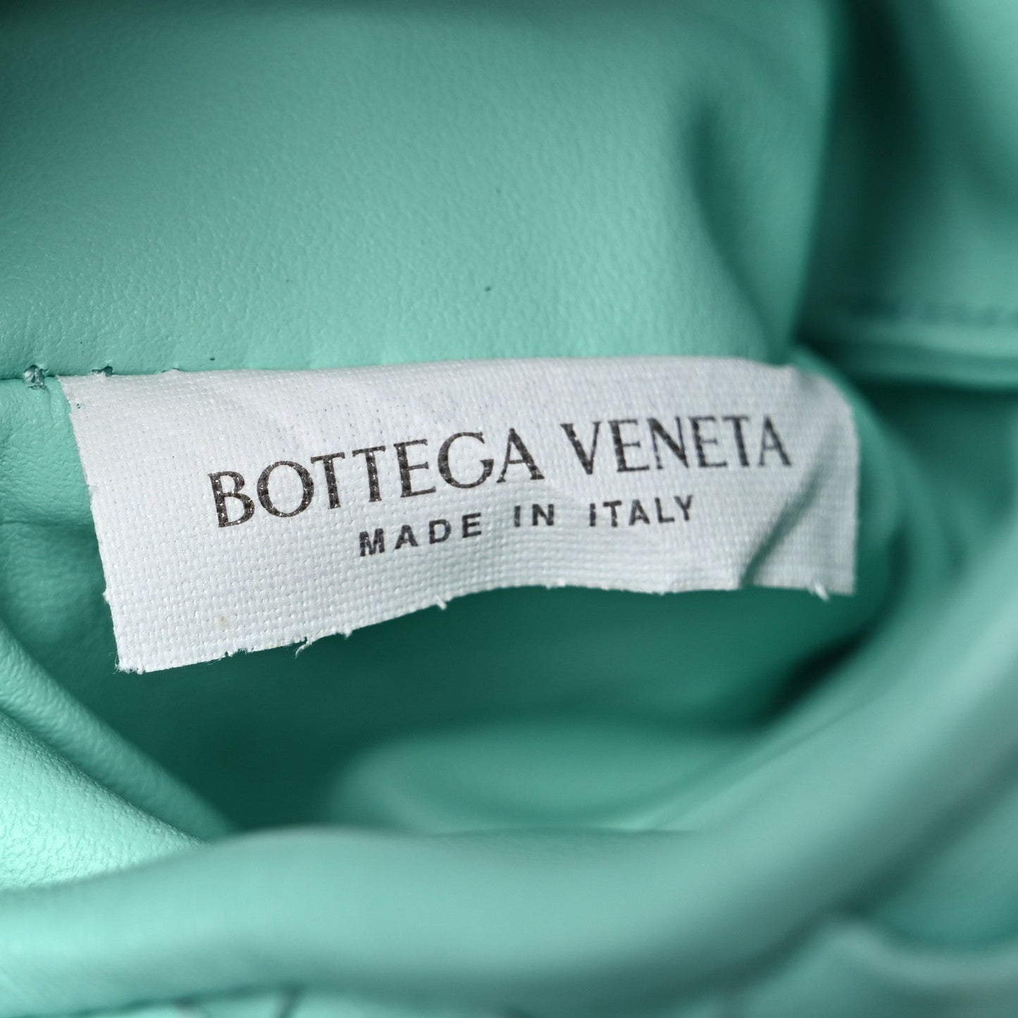 Calfskin Intrecciato Mini Hop Green Oasis