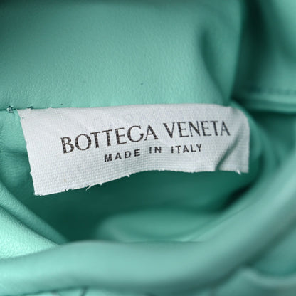 Calfskin Intrecciato Mini Hop Green Oasis