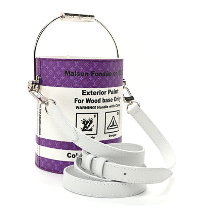 Monogram LV Paint Can Purple