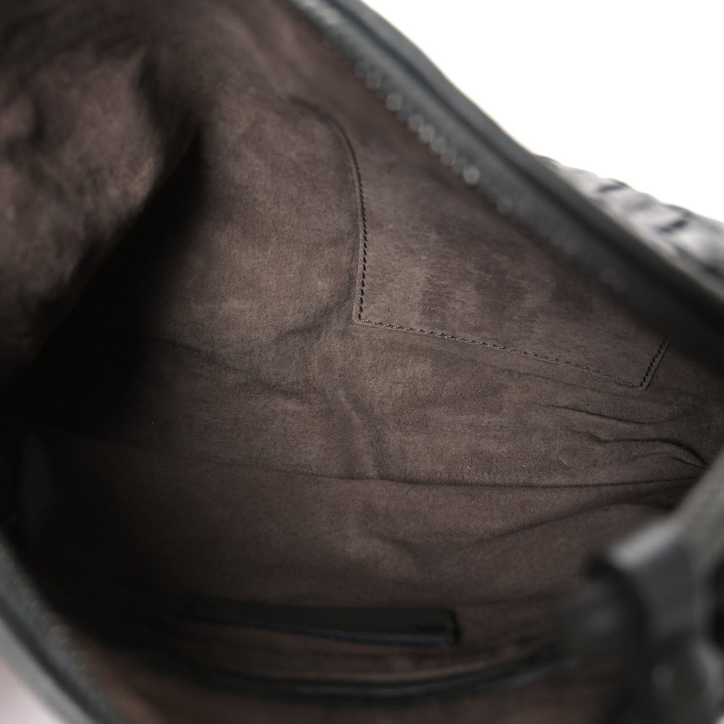 Nappa Intrecciato Nodini Crossbody Messenger New Light Grey