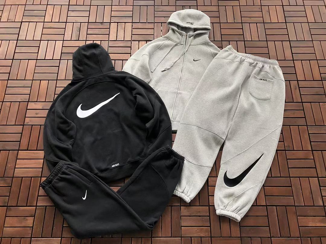 TOP￥~149 PANTS￥~125 S🔥P🔥E🔥E & N🔥K🔥HOODIE TROUSERS FLEECE
