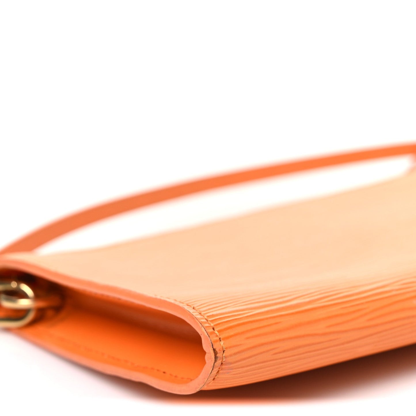 Epi Pochette Accessories 24 Mandarin