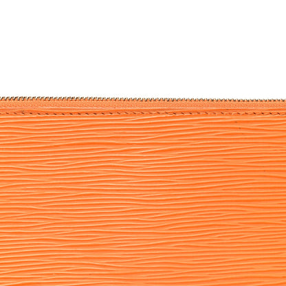 Epi Pochette Accessories 24 Mandarin