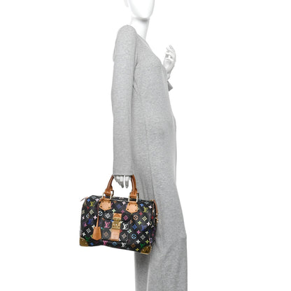 Monogram Multicolor Speedy 30 Black