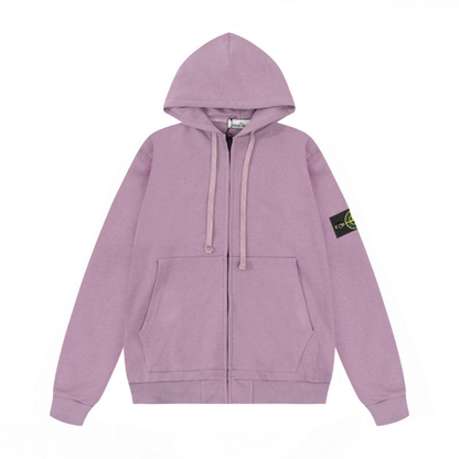 Giacca con monogramma in pietra