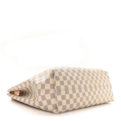 Damier Azur Graceful MM Rose Ballerine
