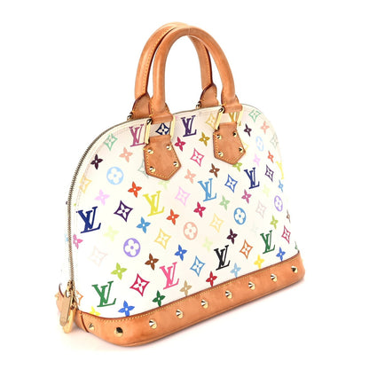 Monogram Multicolor Alma  White