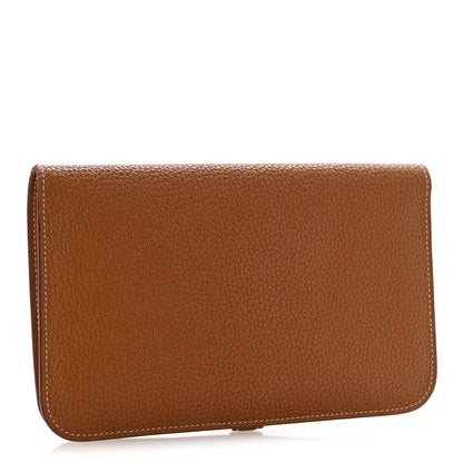 Togo Dogon Duo Wallet Gold