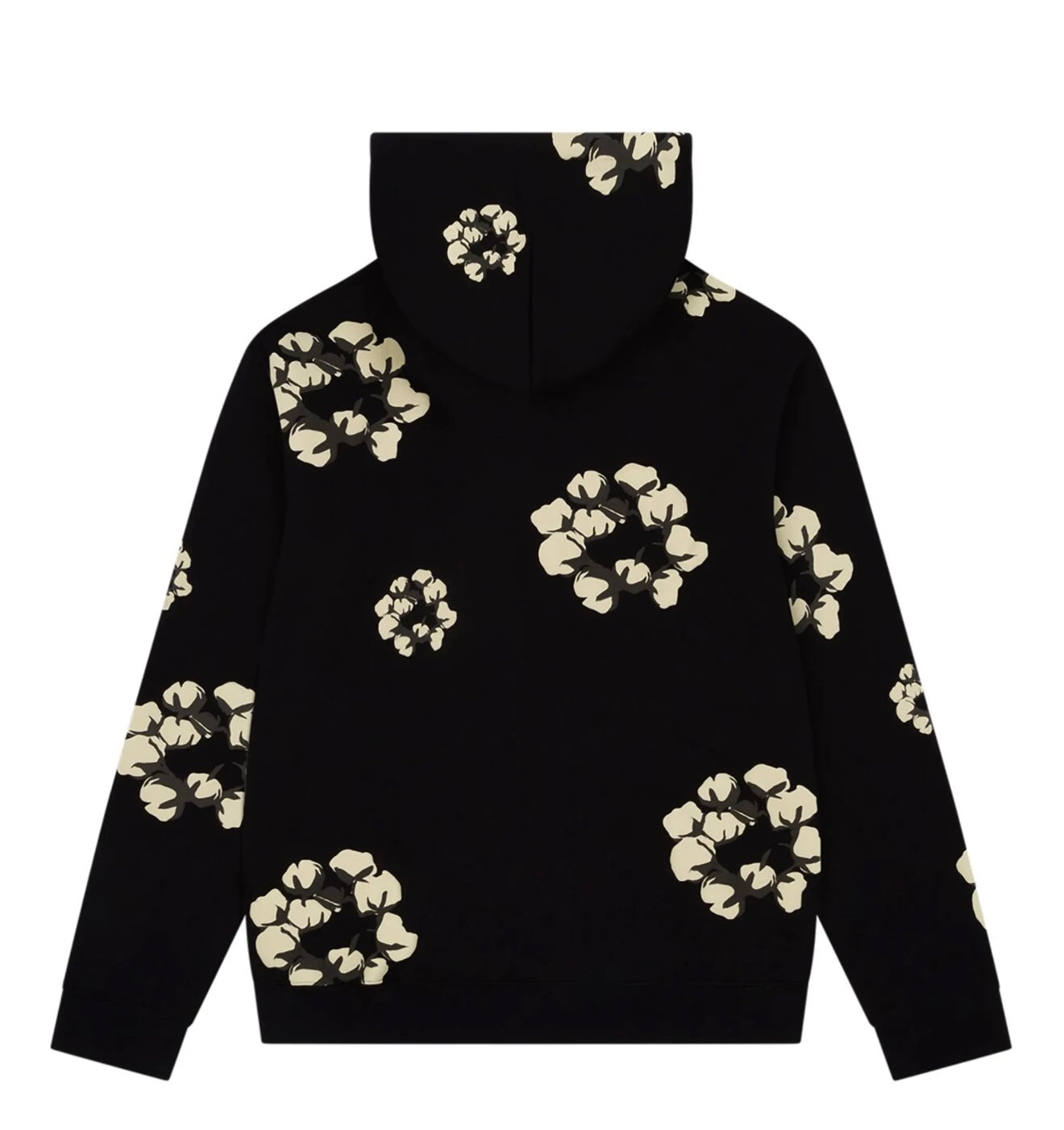 FELPA CON STRAPPI IN DENIM