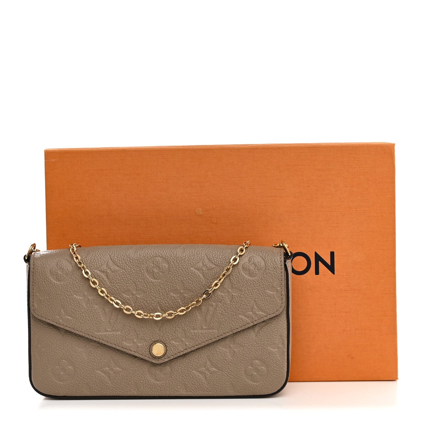Empreinte Pochette Felicie Chain Wallet Tourterelle