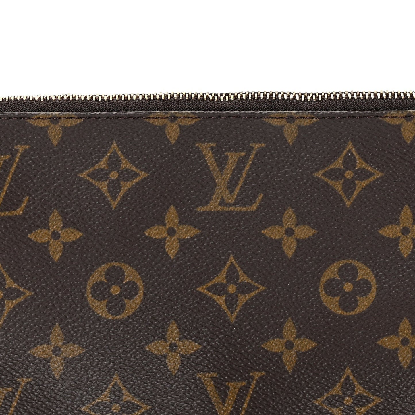 Monogram Pochette Accessories Brown