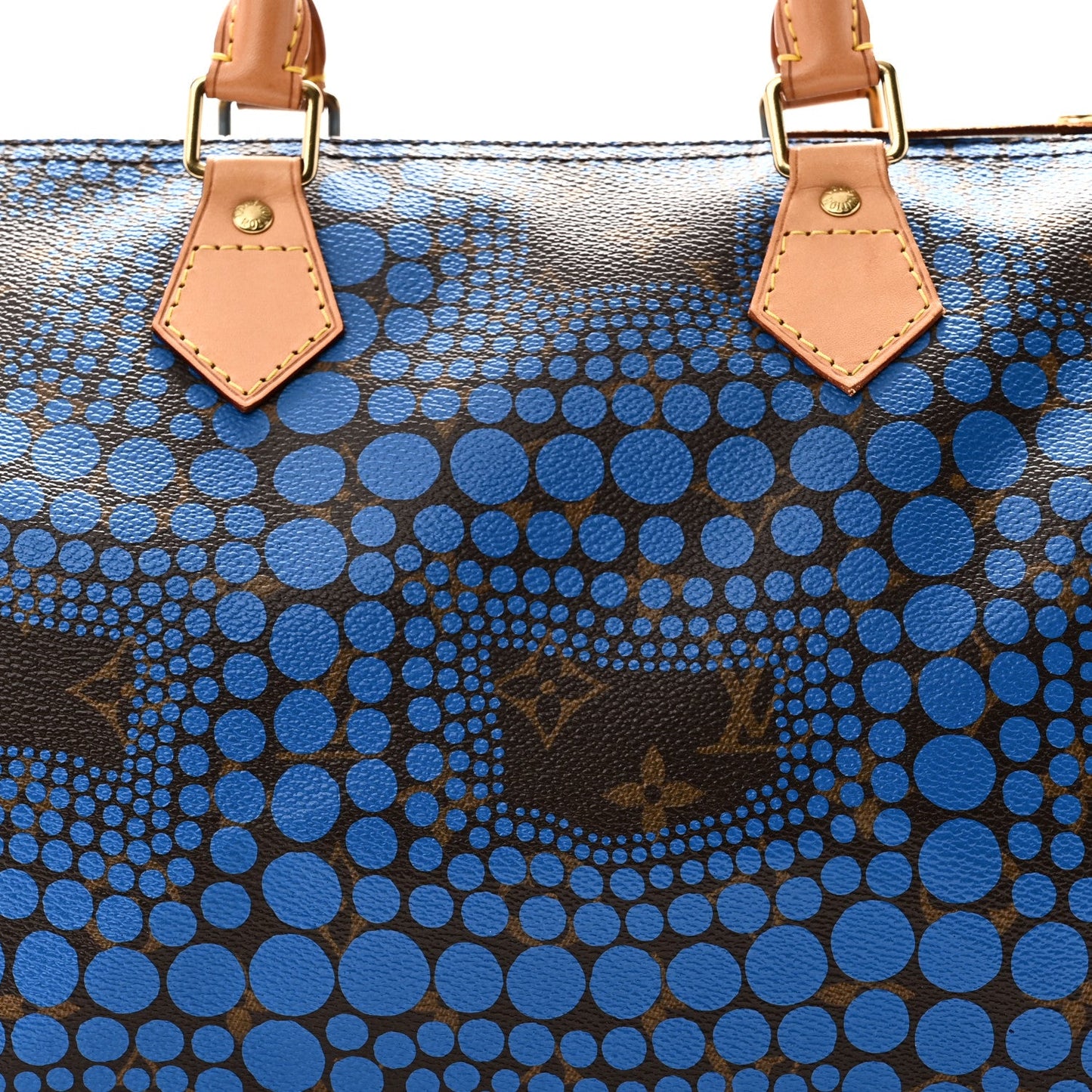 Monogram Kusama Town Speedy 30 Blue