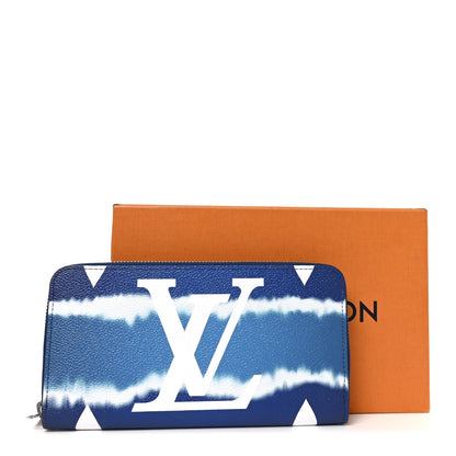 Monogram Escale Zippy Wallet Blue Blue