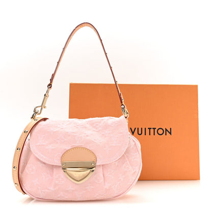 Monogram Denim Sunset Washed Pink