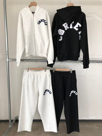 TOP￥~185 PANTS￥~169 C🔥RT🔥🔥Z HOODIE TROUSERS FLEECE