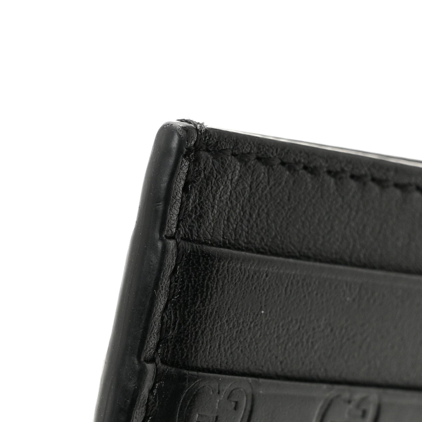 Microguccissima Card Holder Black