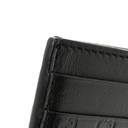 Microguccissima Card Holder Black