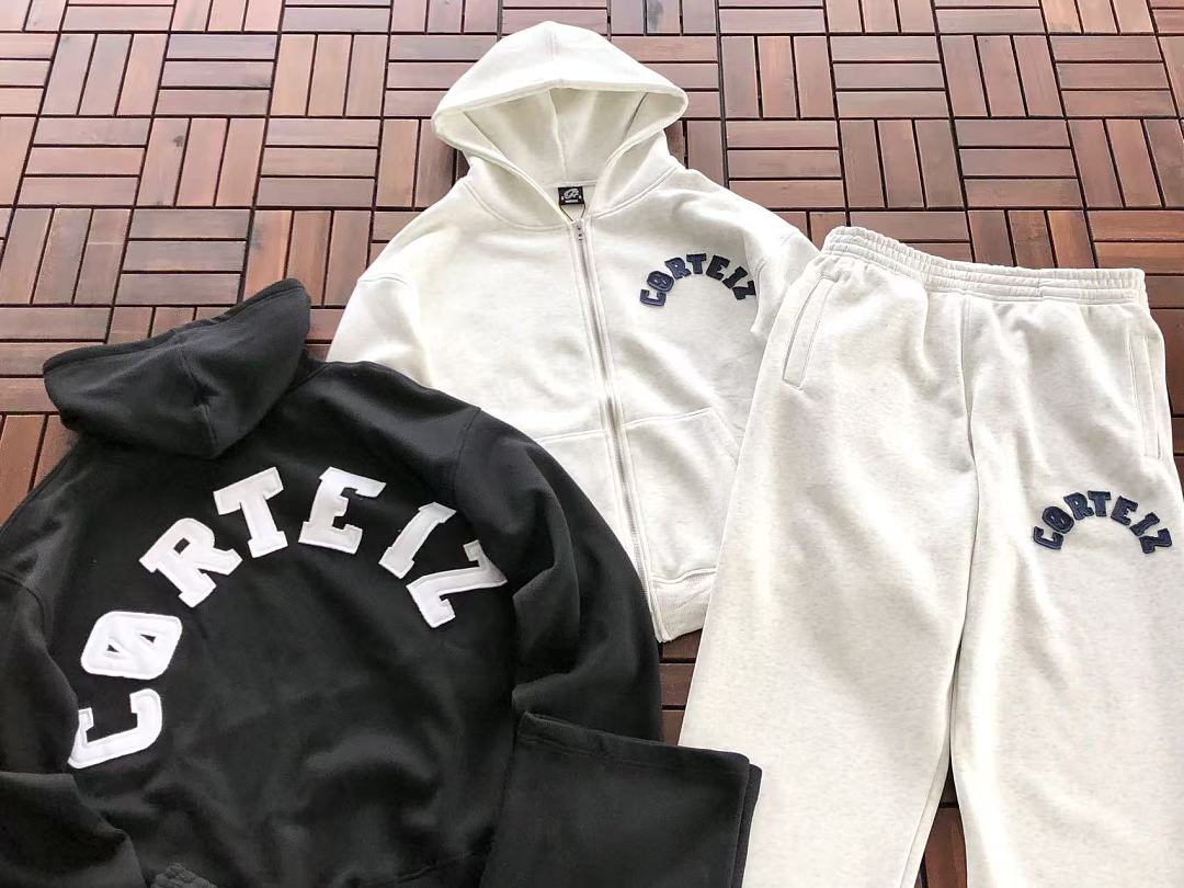 TOP￥~185 PANTS￥~169 C🔥RT🔥🔥Z HOODIE TROUSERS FLEECE