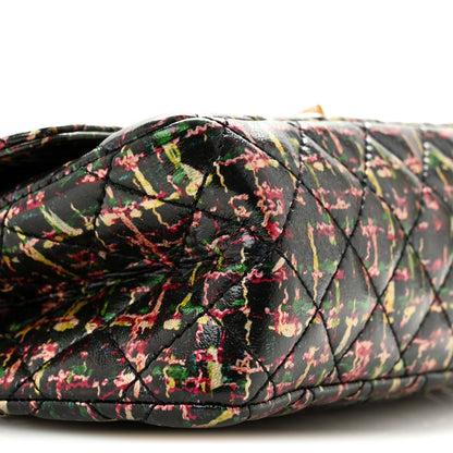 Tweed Printed Lambskin Quilted 2.55 Reissue 225 Flap Multicolor