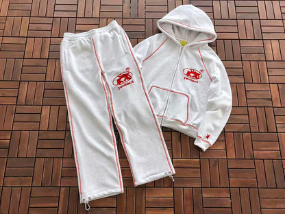 TOP￥~175 PANTS ￥~139 FASHION HOODIE TROUSERS FLEECE