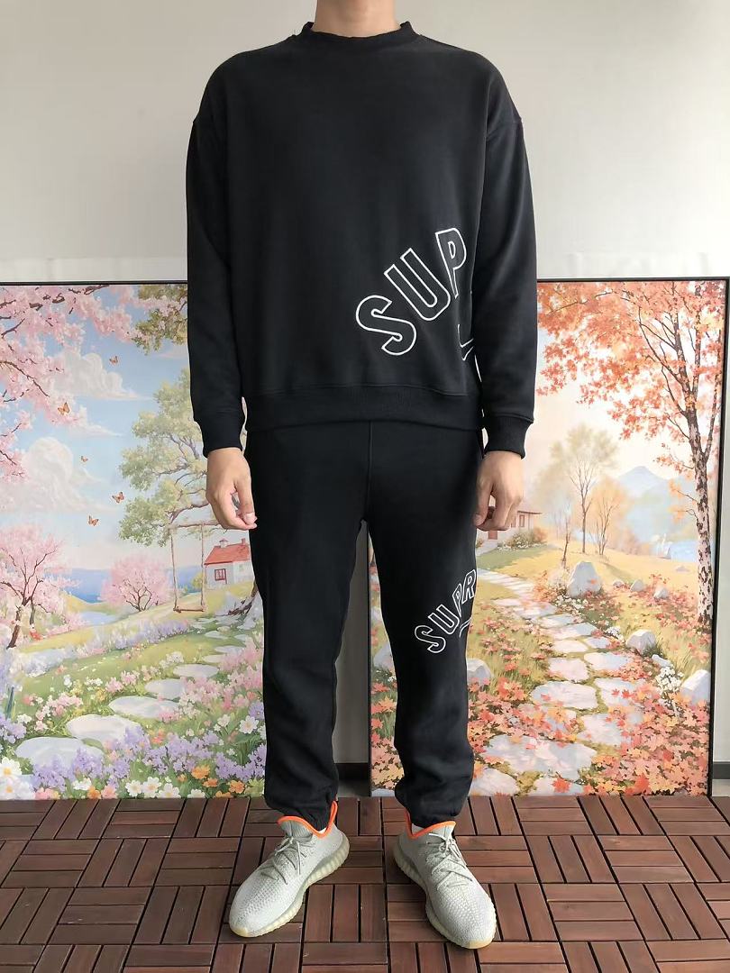 TOP￥~119 PANTS￥~119 S🔥P🔥E🔥E & N🔥K🔥SWEATER TROUSERS FLEECE