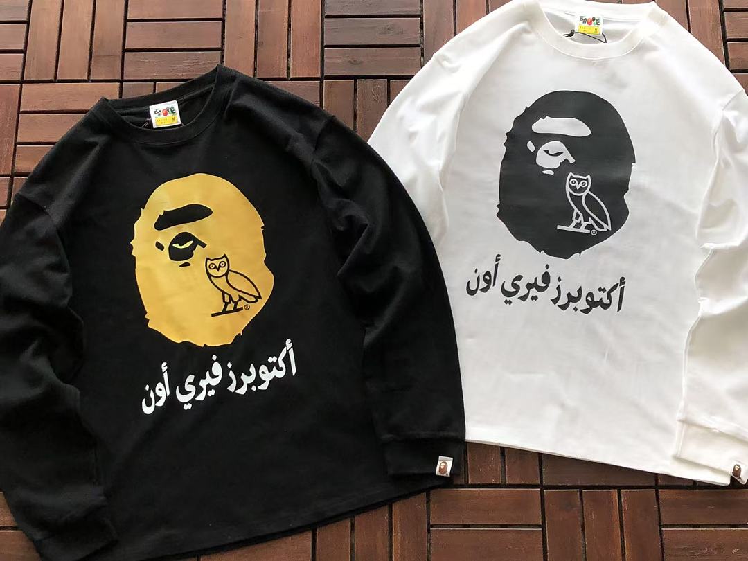 BAPE & OVO LONG-SLEEVE