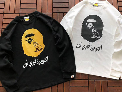 BAPE & OVO LONG-SLEEVE